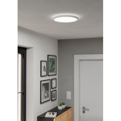 Eglo - LED Плафон за баня LED/13,9W/230V 2700/4000/6500K Ø 30 см IP44 бял