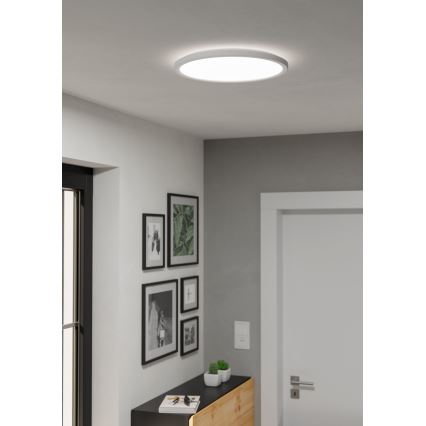 Eglo - LED Плафон за баня LED/18,5W/230V 2700/4000/6500K Ø 38,9 см IP44 бял