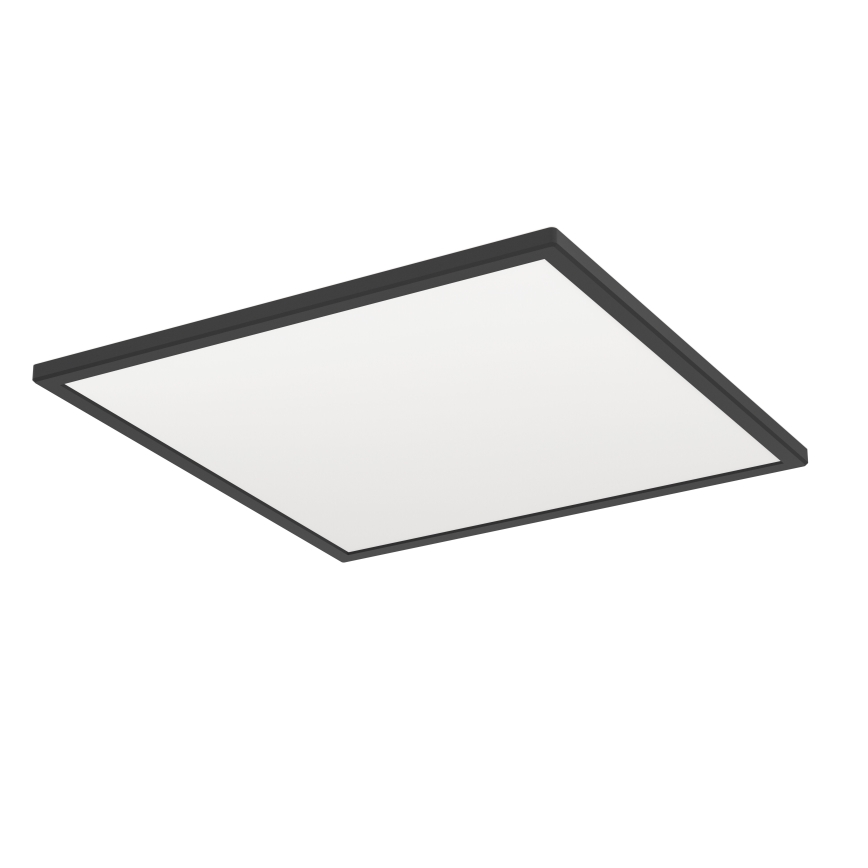 Eglo 901457 - LED Димируем плафон за баня LED/17W/230V 2700-6500K 50x50 см IP44 черен + дистанционно управление