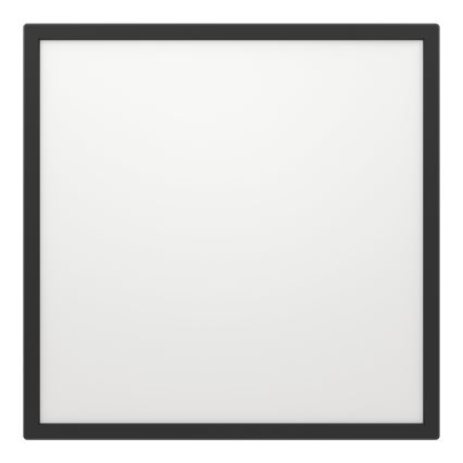 Eglo 901457 - LED Димируем плафон за баня LED/17W/230V 2700-6500K 50x50 см IP44 черен + дистанционно управление