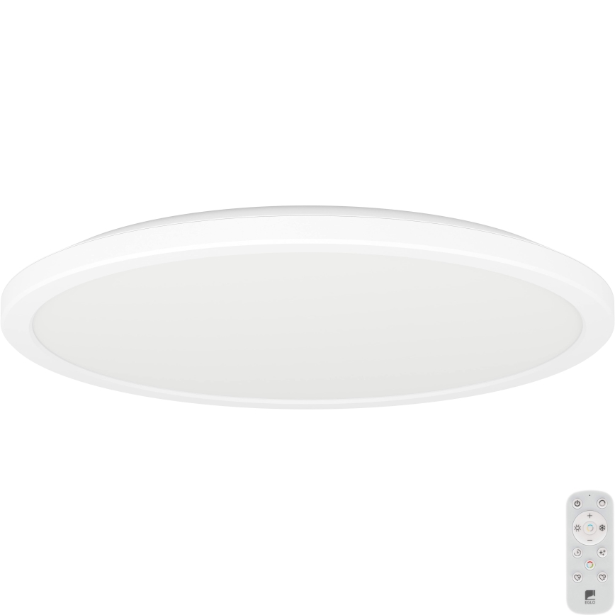 Eglo - LED Димируем плафон за баня LED/18,5W/230V 2700-6500K Ø 38,9 см IP44 бял + дистанционно управление