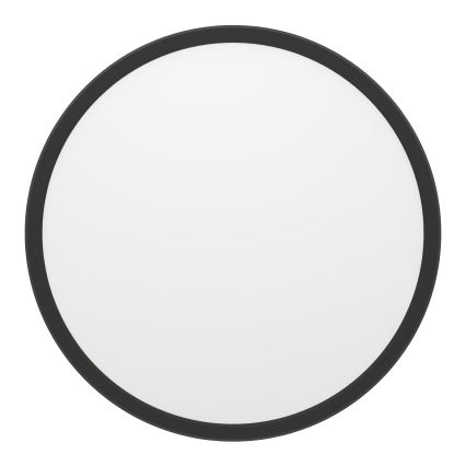 Eglo - LED RGBW Димируем плафон за баня LED/13,9W/230V 2700-6500K Ø 30 см IP44 черен ZigBee