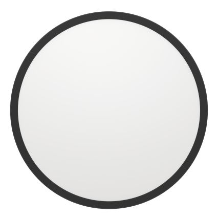 Eglo - LED RGBW Димируем плафон за баня LED/16,8W/230V 2700-6500K Ø 50 см IP44 черен ZigBee