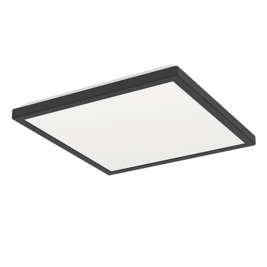 Eglo - LED RGBW Димируем плафон за баня LED/13,4W/230V 2700-6500K 29x29 см IP44 черен