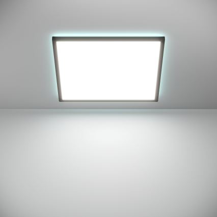 Eglo - LED RGBW Димируем плафон за баня LED/17W/230V 2700-6500K 50x50 см IP44 черен ZigBee
