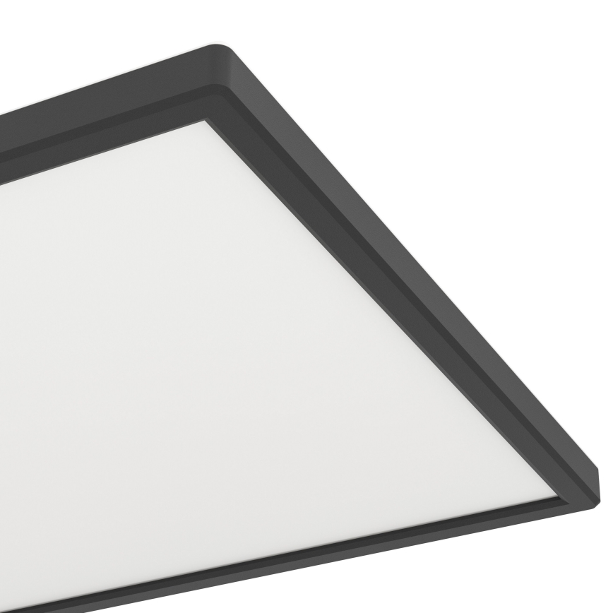 Eglo - LED RGBW Димируем плафон за баня LED/17,2W/230V 2700-6500K 30x57 см IP44 черен ZigBee