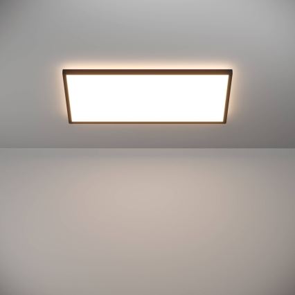 Eglo - LED RGBW Димируем плафон за баня LED/17,2W/230V 2700-6500K 30x57 см IP44 черен ZigBee
