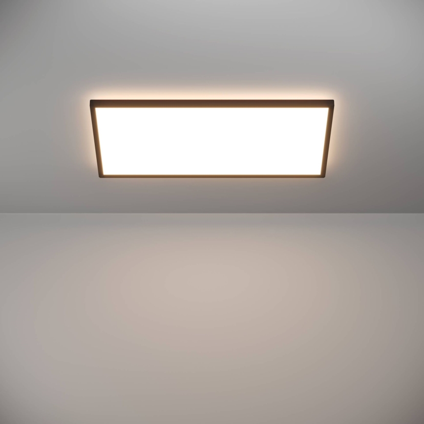 Eglo - LED RGBW Димируем плафон за баня LED/17,2W/230V 2700-6500K 30x57 см IP44 черен ZigBee