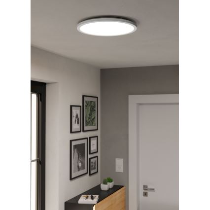 Eglo - LED RGBW Димируем плафон за баня LED/18,5W/230V 2700-6500K Ø 38,9 см IP44 бял ZigBee