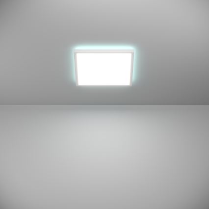 Eglo - LED RGBW Димируем плафон за баня LED/13,4W/230V 2700-6500K 29x29 см IP44 бял ZigBee