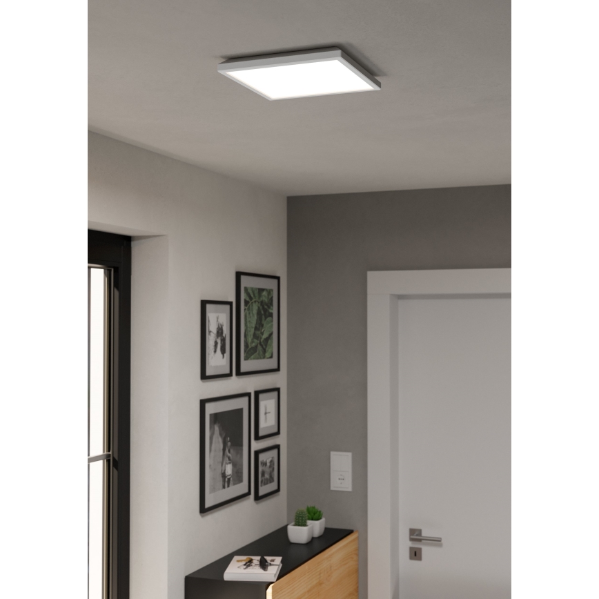 Eglo - LED RGBW Димируем плафон за баня LED/13,4W/230V 2700-6500K 29x29 см IP44 бял ZigBee
