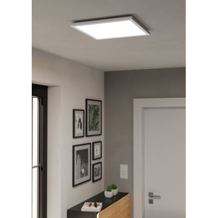 Eglo - LED RGBW димируемо таванно осветително тяло за баня LED/17,6W/230V 2700-6500K 39x39 cm IP44 бяло ZigBee