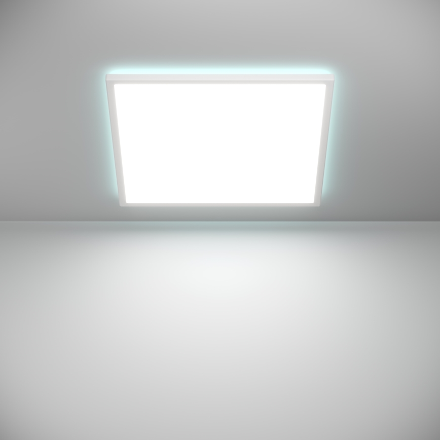 Eglo - LED RGBW Димируем плафон за баня LED/17W/230V 2700-6500K 50x50 см IP44 бял ZigBee