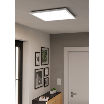Eglo - LED RGBW Димируем плафон за баня LED/17W/230V 2700-6500K 50x50 см IP44 бял ZigBee
