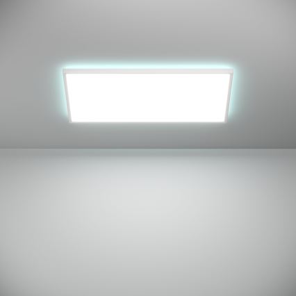 Eglo - LED RGBW Димируем плафон за баня LED/17,2W/230V 2700-6500K 30x57 см IP44 бял ZigBee
