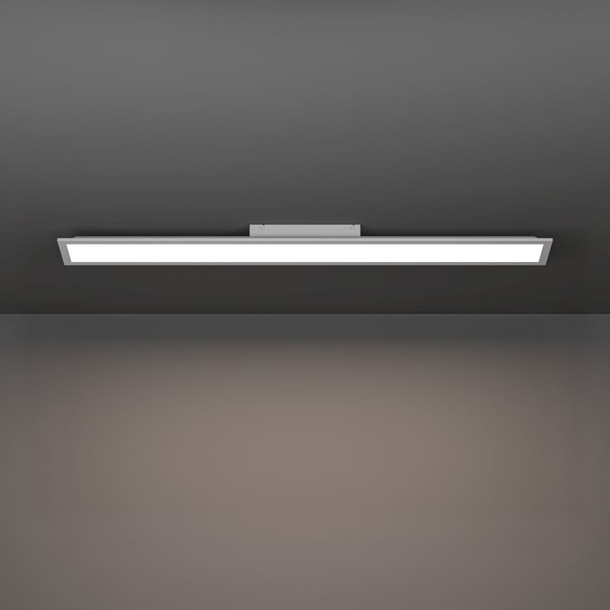 Eglo - LED димируем повърхностно монтиран панел LED/28,3W/230V 2700-6500K 120x15 cm бял + дистанционно управление