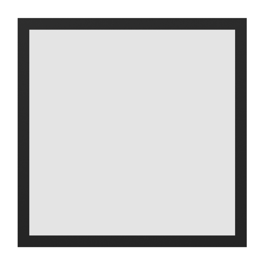 Eglo - LED RGBW димируемо таванно осветително тяло LED/19W/230V 2700-6500K 40x40 cm черно