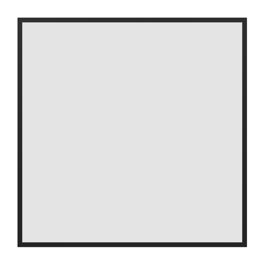 Eglo - LED RGBW димируем повърхностно монтиран панел LED/33W/230V 2700-6500K 60x60 см черен