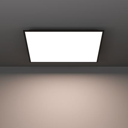 Eglo - LED RGBW димируем повърхностно монтиран панел LED/33W/230V 2700-6500K 60x60 см черен