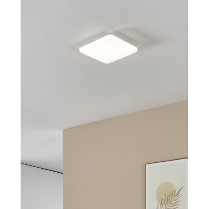 Eglo - LED таванно осветително тяло за баня LED/16,5W/230V 2700/4000/6500K 26x26 cm IP54 бяло