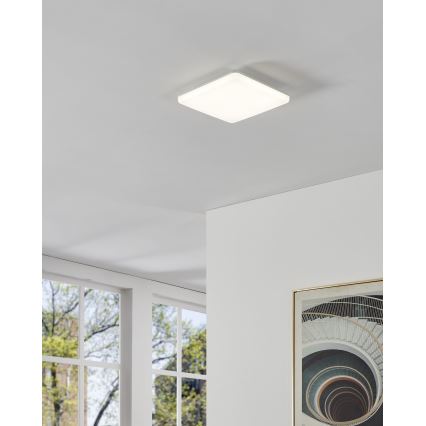 Eglo - LED таванно осветително тяло за баня LED/20W/230V 2700/4000/6500K 31x31 cm IP54 бяло