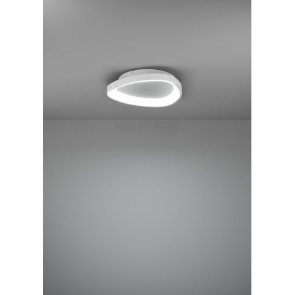 Eglo - LED Димируем плафон LED/12W/230V 2700-6500K бял + дистанционно управление