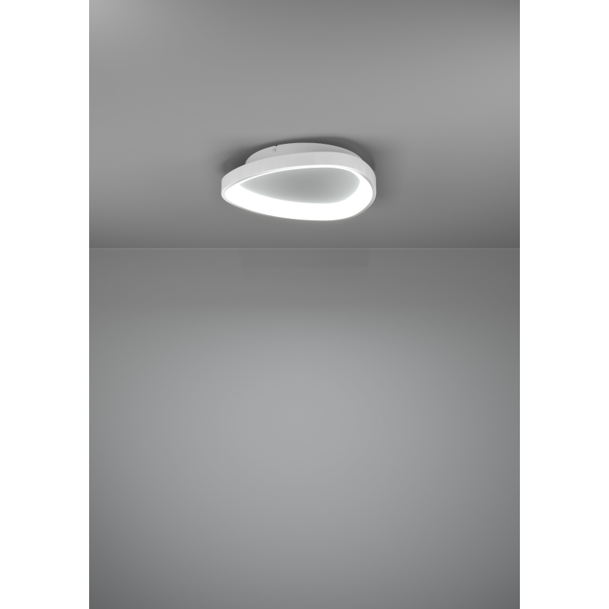 Eglo - LED Димируем плафон LED/12W/230V 2700-6500K бял + дистанционно управление