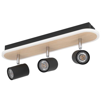 Eglo - LED точково осветително тяло LED/20W/230V кафяво/черно