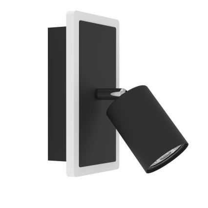 Eglo - LED настенно точково осветително тяло LED/7W/230V черно