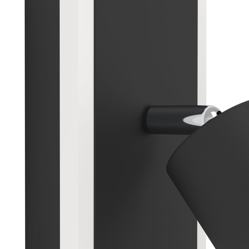 Eglo - LED настенно точково осветително тяло LED/7W/230V черно