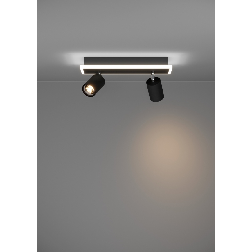 Eglo - LED точково осветително тяло LED/12W/230V черно