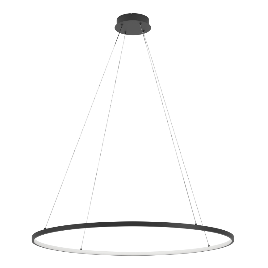 Eglo - LED Димируем пендел LED/40W/230V 2700-6500K черен + дистанционно управление
