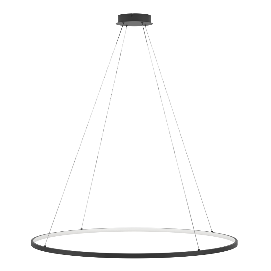 Eglo - LED Димируем пендел LED/40W/230V 2700-6500K черен + дистанционно управление
