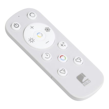 Eglo - LED Димируем пендел LED/40W/230V 2700-6500K черен + дистанционно управление