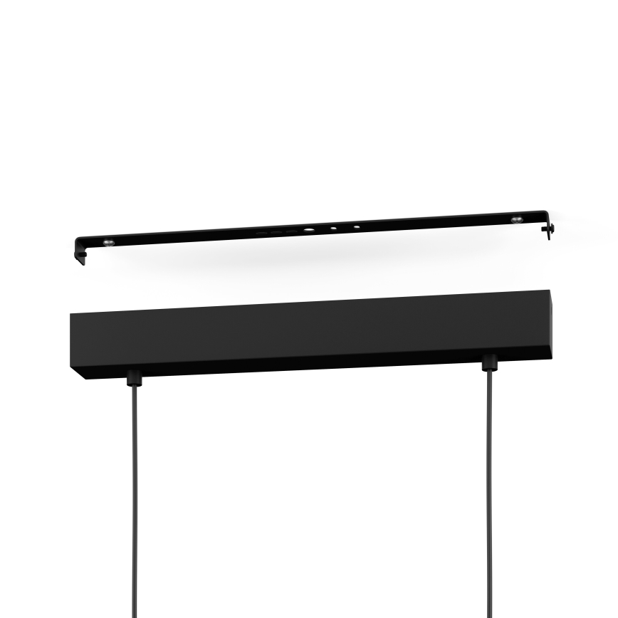 Eglo - LED Димируем пендел 2xLED/12,5W/230V+1xLED/15,5W 3000K бежов/черен