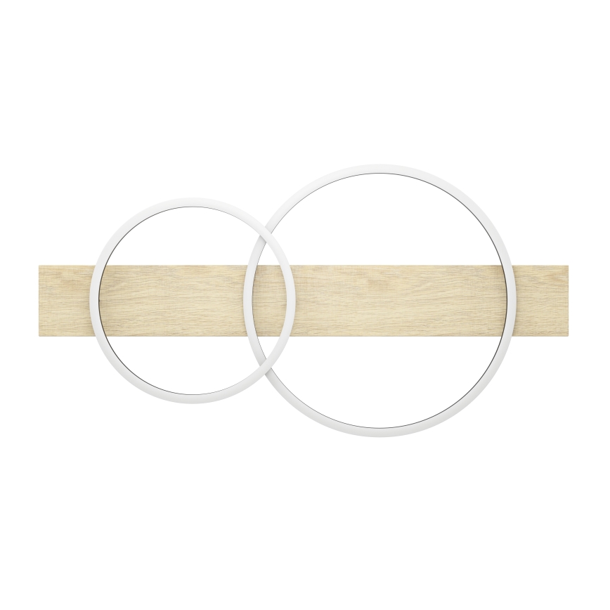 Eglo - LED Плафониера 2xLED/12W/230V 3000K бежов/черен