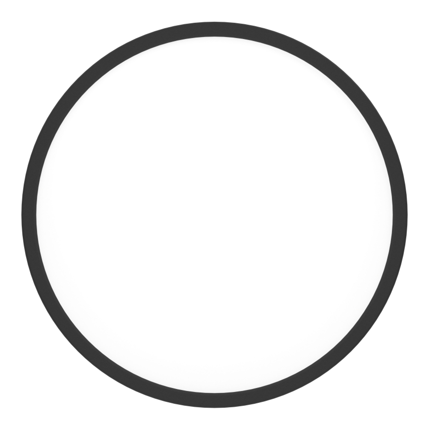 Eglo - LED RGBW димируем таванен плафон за баня, LED/17,5W/230V, 2700-6500K, диаметър 39,9 cm, IP44, черен