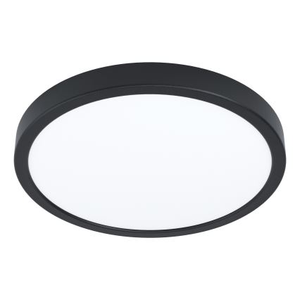Eglo - LED RGBW димируемо таванно осветително тяло за баня LED/17,5W/230V 2700-6500K pr. 38,9 cm IP44 черно