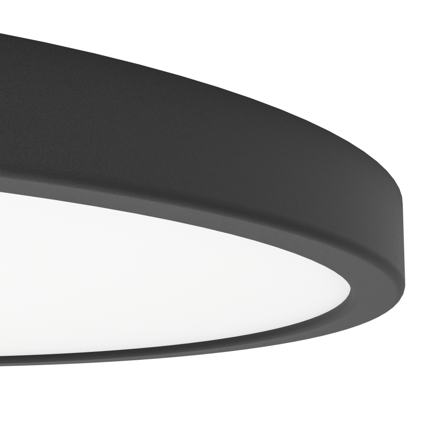 Eglo - LED RGBW димируемо таванно осветително тяло за баня LED/17,5W/230V 2700-6500K pr. 38,9 cm IP44 черно