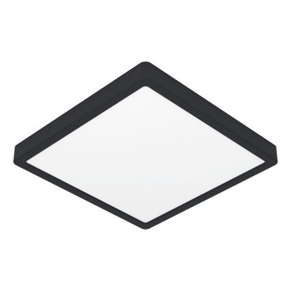 Eglo - LED RGBW димируемо таванно осветително тяло за баня LED/17,8W/230V 2700-6500K Ø 39,9 см IP44 черно