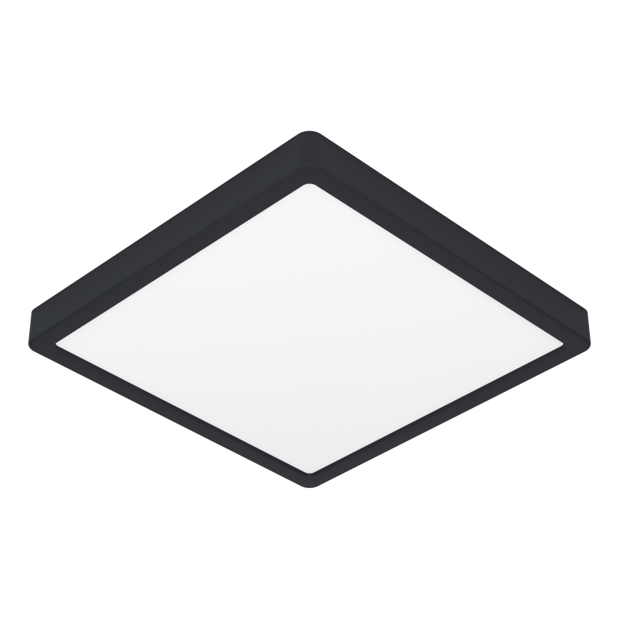 Eglo - LED RGBW димируемо таванно осветително тяло за баня LED/17,8W/230V 2700-6500K Ø 39,9 см IP44 черно