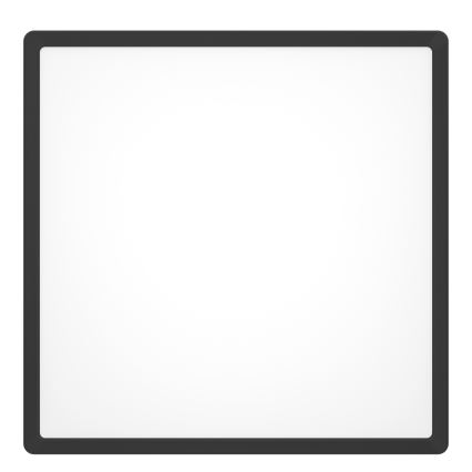 Eglo - LED RGBW димируемо таванно осветително тяло за баня LED/17,8W/230V 2700-6500K Ø 39,9 см IP44 черно