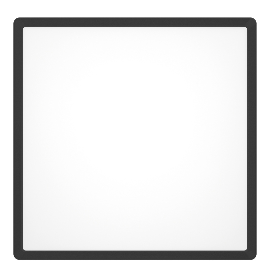 Eglo - LED RGBW димируемо таванно осветително тяло за баня LED/17,8W/230V 2700-6500K Ø 39,9 см IP44 черно