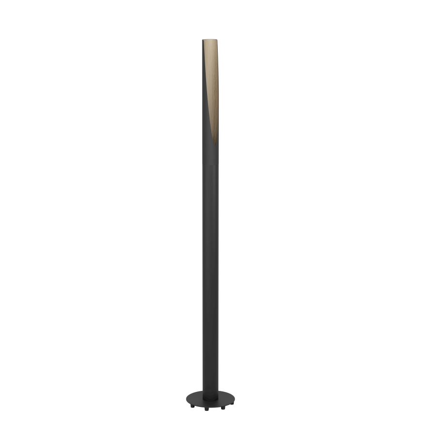 Eglo  - LED Лампион 1xGU10/4,5W/230V 3000K черен/кафяв