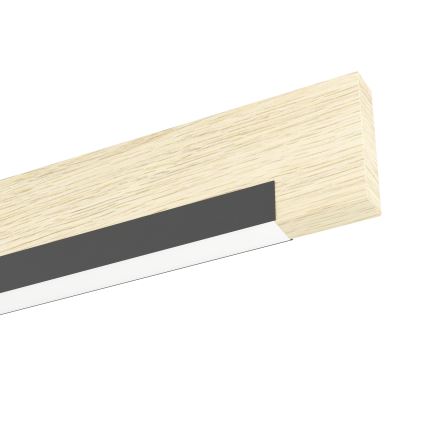 Eglo - LED Димируем плафон 2xLED/10W/230V 3000K черен/бежов