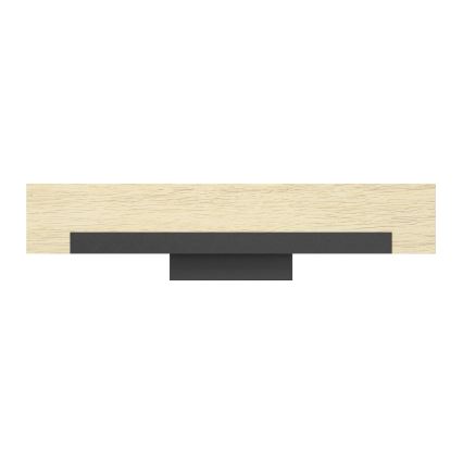 Eglo - LED аплик LED/9,6W/230V 3000K черен/бежов