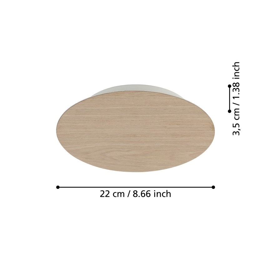 Eglo - LED аплик LED/9,2W/230V 3000K бежов