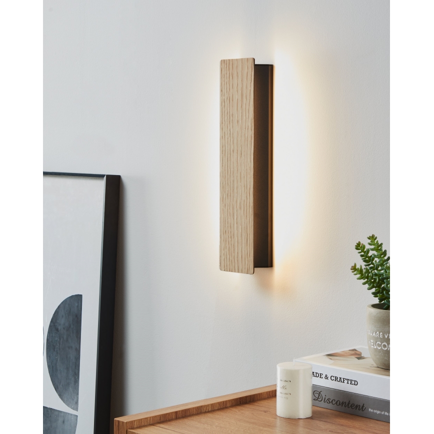 Eglo - LED аплик LED/12W/230V 3000K кафяв