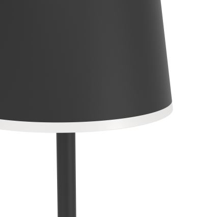 Eglo - LED Димируем екстериорен акумулаторен лампион LED/4,3W/5V 2400/3000/4000K IP54 черен