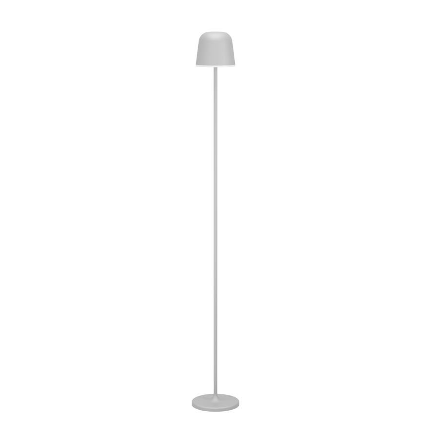 Eglo - LED Димируем екстериорен акумулаторен лампион LED/4,3W/5V 2400/3000/4000K IP54 сив